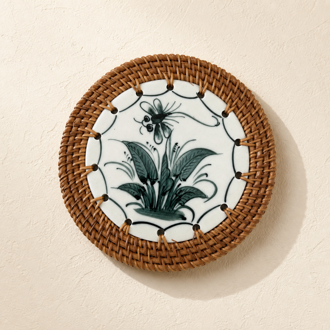 RATTAN ÇERÇEVELI NIHALE 16CM / 02582410